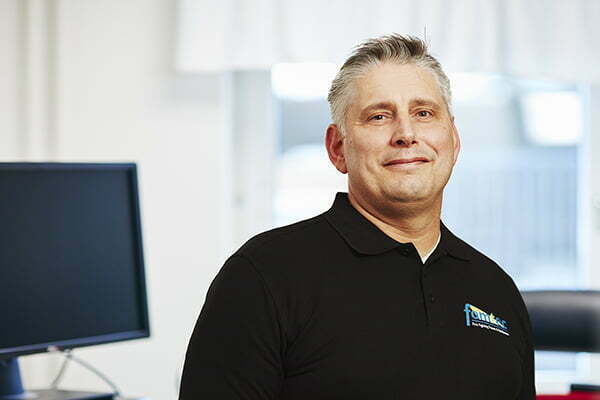 Profile image of Morgan at Fomtec, involved in operational processes or engineering.