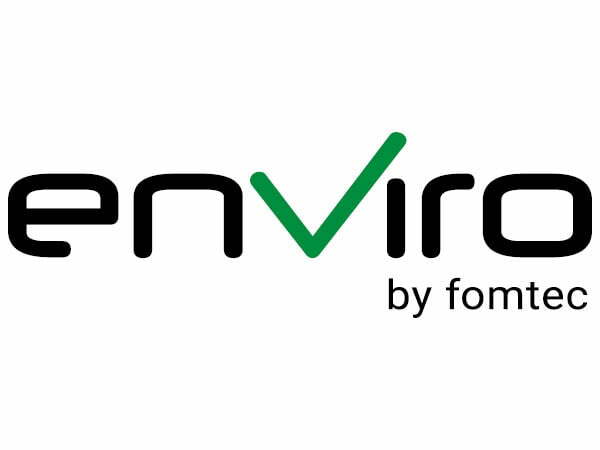 Full-sized logo image for Fomtec’s Enviro product line, used in brochures and online campaigns.